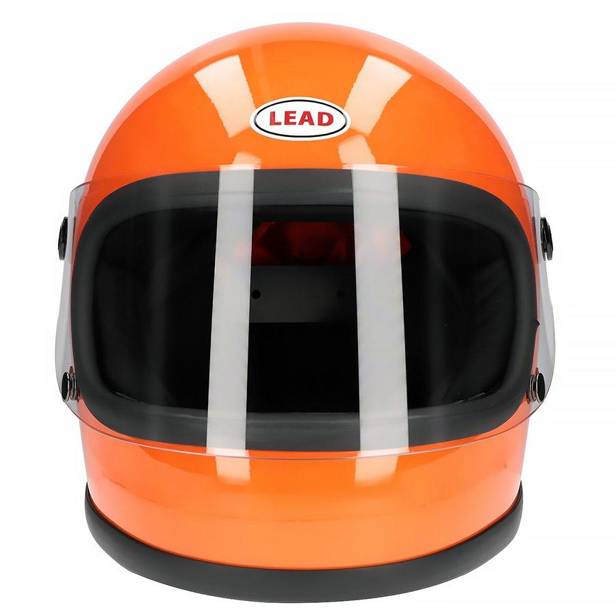リード工業 RX-200R オレンジ フリーサイズ LEAD レトロビンテージ