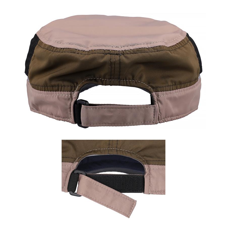 撥水キャップ マジックテープ付き ブルーミックス 男女兼用 Lサイズ 61cm 日よけ UVカット アウトドア キャンプ | ブランド登録なし | 02