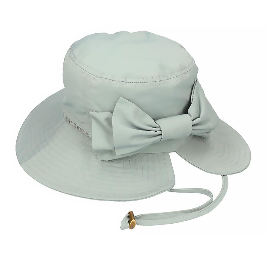 サファリハット レディース 撥水 アドベンチャーハット 春夏 帽子 ベージュ FREEサイズ 58cm 女性 UV対策 日焼け防止 | ブランド登録なし | 01