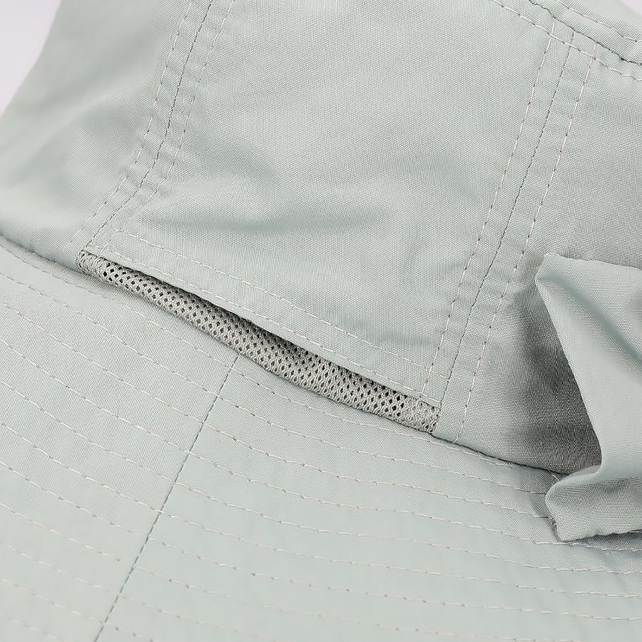 サファリハット レディース 撥水 アドベンチャーハット 春夏 帽子 ダークグリーン FREEサイズ 58cm 女性 UV対策 日焼け防止 | ブランド登録なし | 03