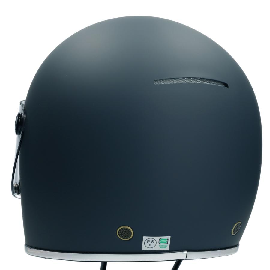 フルフェイスヘルメット マットグレー×シルバーミラーシールド Lサイズ