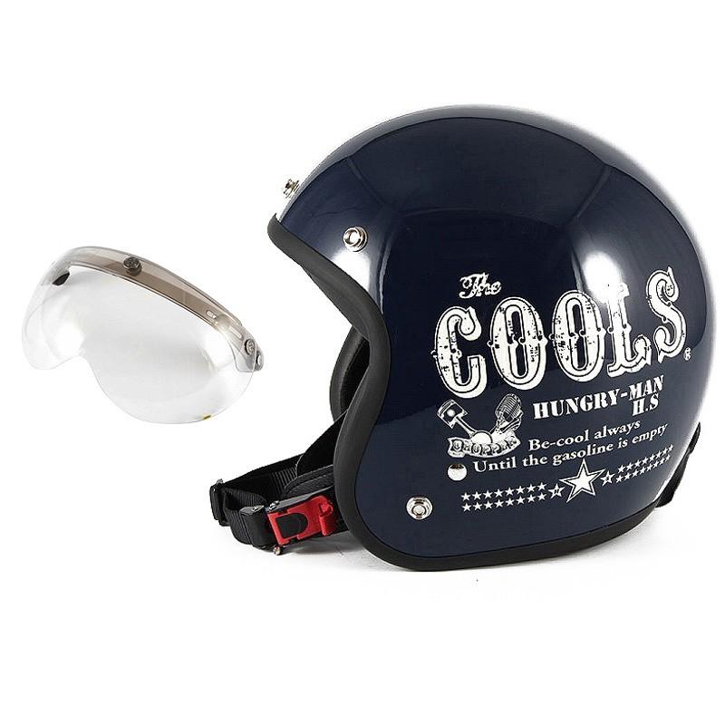 72JAM ジェットヘルメット&シールドセット COOLS HUNGRY MAN