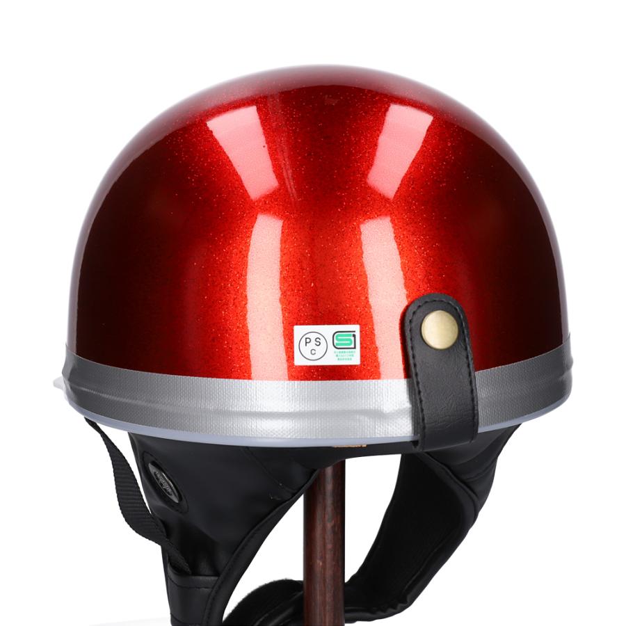 ヘルメット バイク ハーフ ドリームコルク 半キャップ ヘルメット コルク半 ハーフヘルメット 白 黒 青 紫 赤 銀 |  | 15