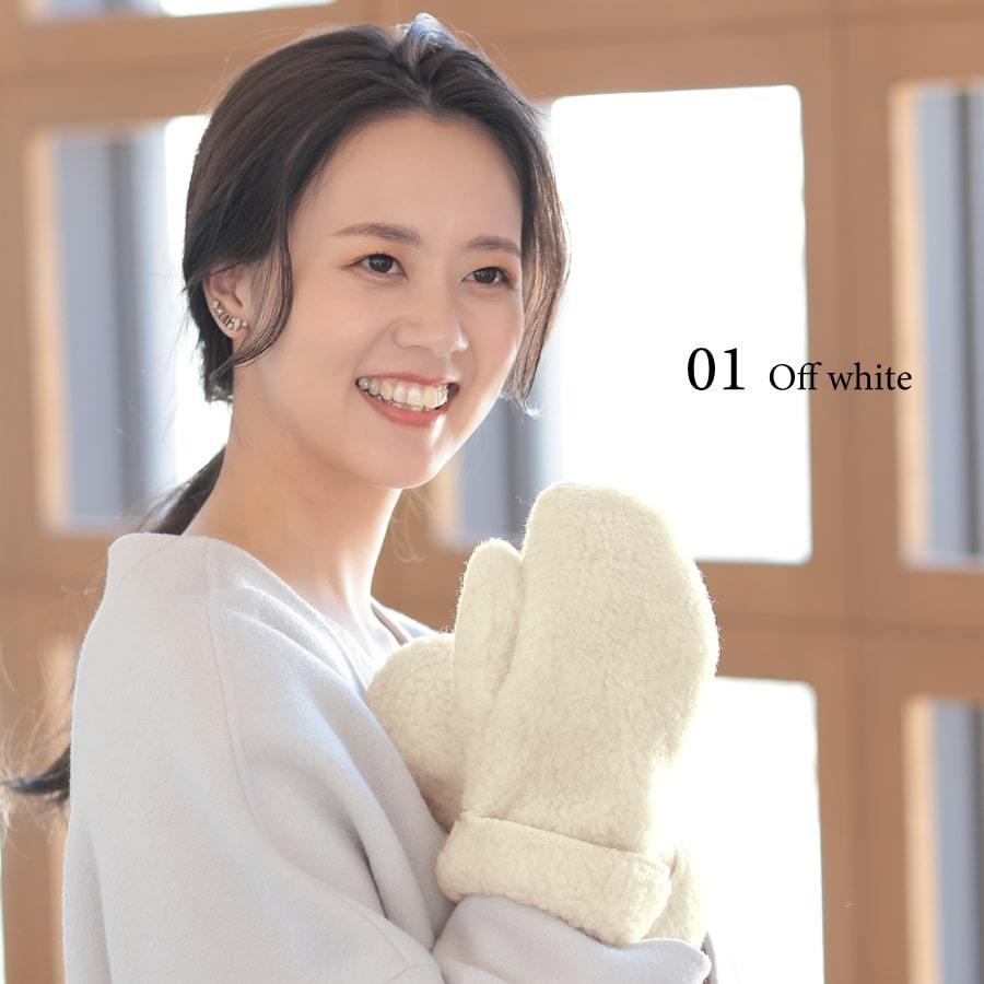 ミトン手袋  ウール100％ ボアウールグローブ パイル ミトン レディース COLDBREAKER/コールドブレイカー [全３色/レディースFREE] [IJCB01] | Attivo | 04