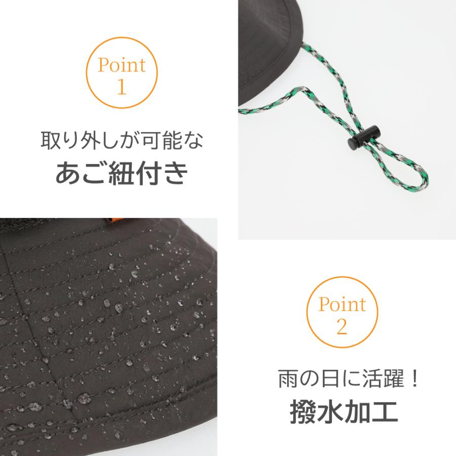 被る日傘 帽子 紫外線カット 熱中症対策グッズ 日本製 30代 40代 春夏  UVカット 撥水 ギフト プレゼント 母の日 | TESTIFY | 08