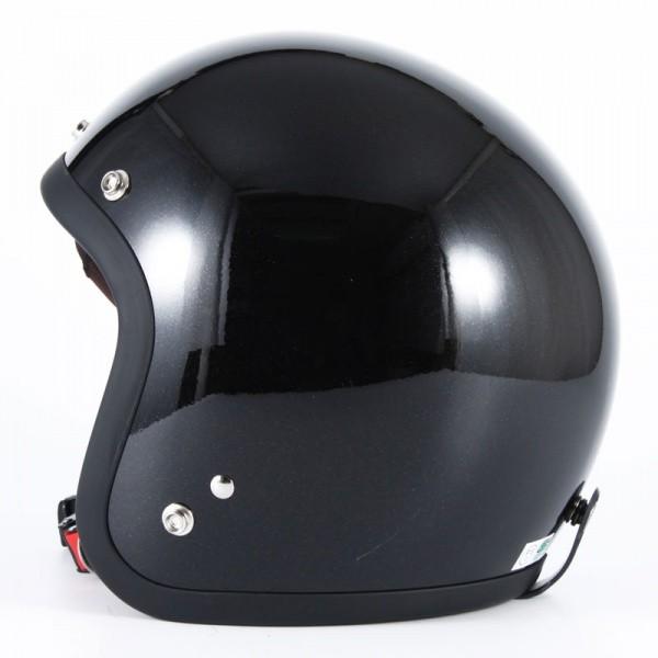 ブラック ジェットヘルメット 72JAM シールド スクリーン セット 72JAM ジェットヘルメット&シールドセット VIVID BLACK - HD純正色