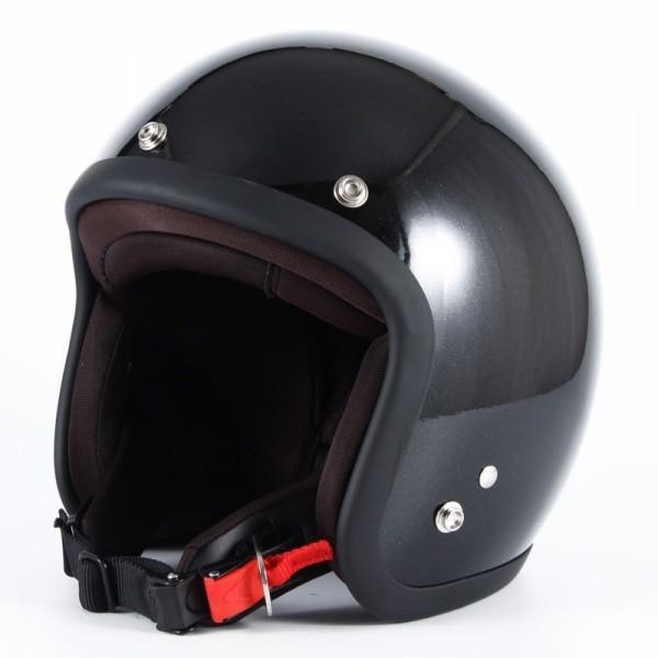 ブラック ジェットヘルメット 72JAM シールド スクリーン セット 72JAM ジェットヘルメット&シールドセット VIVID BLACK - HD純正色