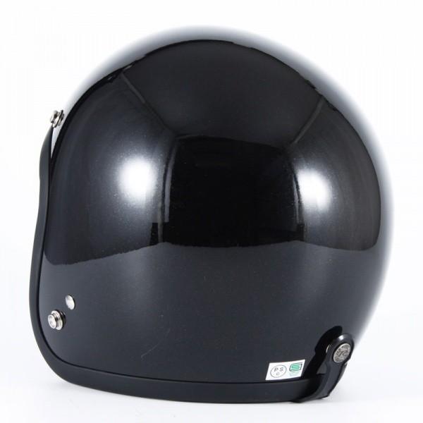 72JAM ジェットヘルメット&シールドセット VIVID BLACK - HD純正色