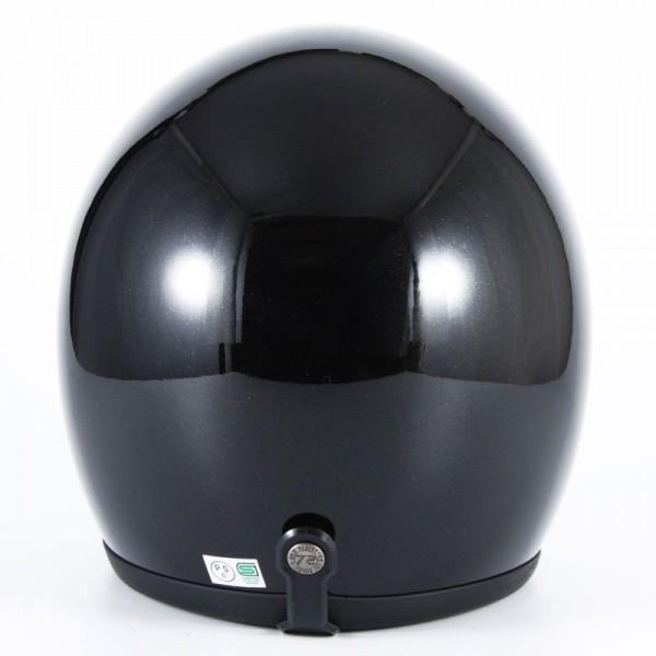 72JAM ジェットヘルメット&シールドセット VIVID BLACK - HD純正色