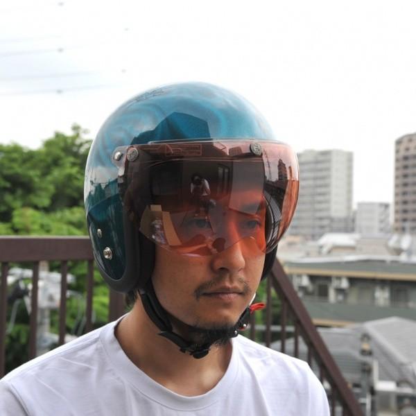 72JAM ジェットヘルメット&シールドセット NATIVE - ブラック  フリーサイズ:57-60cm未満 +開閉式シールド  APS-05  JJ-15 | ブランド登録なし | 08