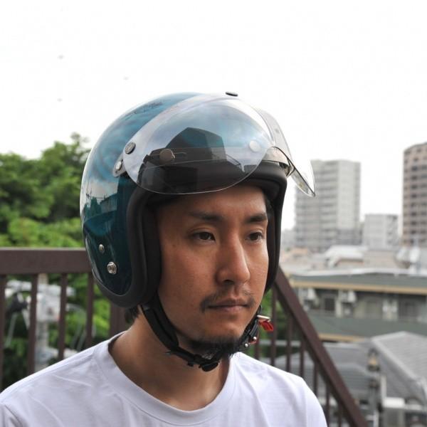 72JAM ジェットヘルメット&シールドセット STEALTH - レッド  フリーサイズ:57-60cm未満 +開閉式シールド  APS-02  JJ-22 | ブランド登録なし | 07