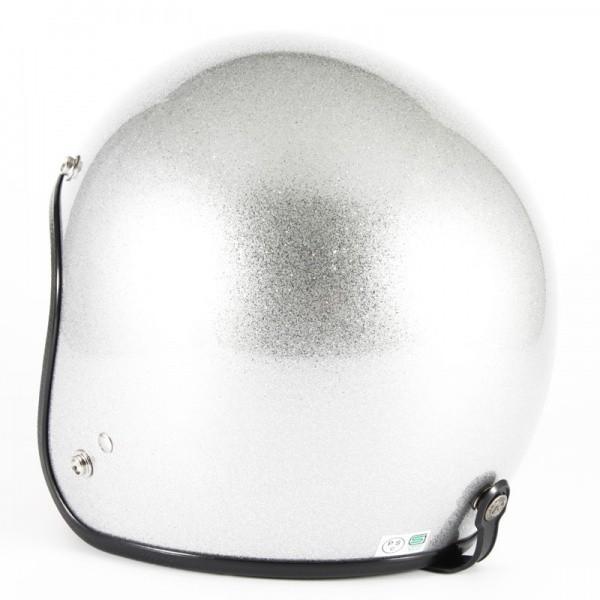 72JAM 女性用 ジェットヘルメット&シールドセット JP MONO HELMET - シルバーフレーク  Sサイズ:55-57cm +開閉式シールド  APS-04  JPF-4S | ブランド登録なし | 04