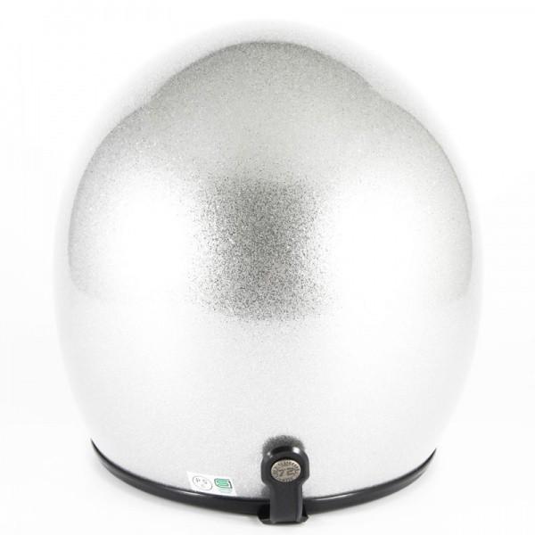 72JAM 女性用 ジェットヘルメット&シールドセット JP MONO HELMET - シルバーフレーク  Sサイズ:55-57cm +開閉式シールド  APS-04  JPF-4S | ブランド登録なし | 05