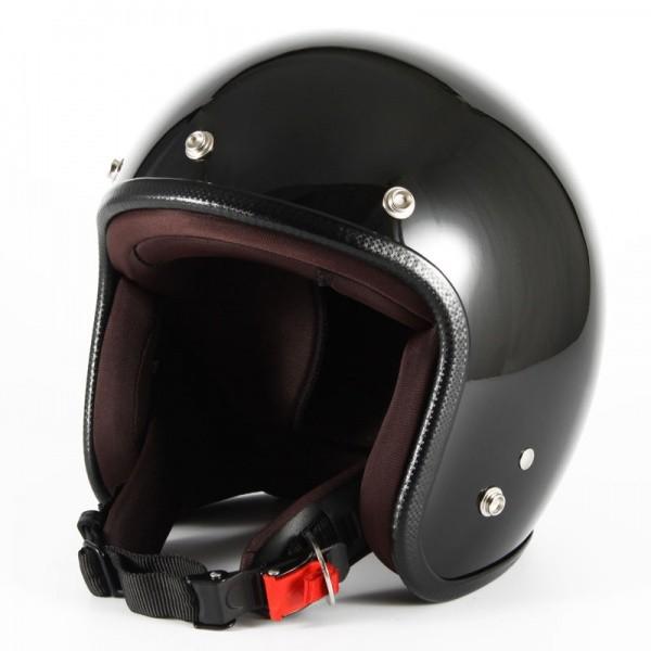 72JAM ジェットヘルメット&シールドセット JP MONO HELMET - ブラック