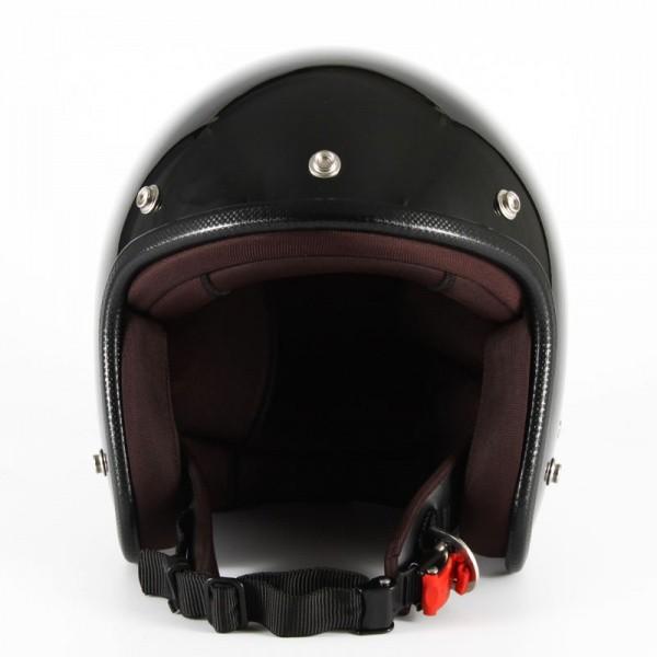 72JAM ジェットヘルメット&シールドセット JP MONO HELMET - ブラック