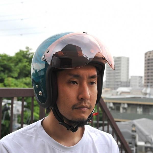 72JAM 女性用 ジェットヘルメット&シールドセット JP MONO HELMET
