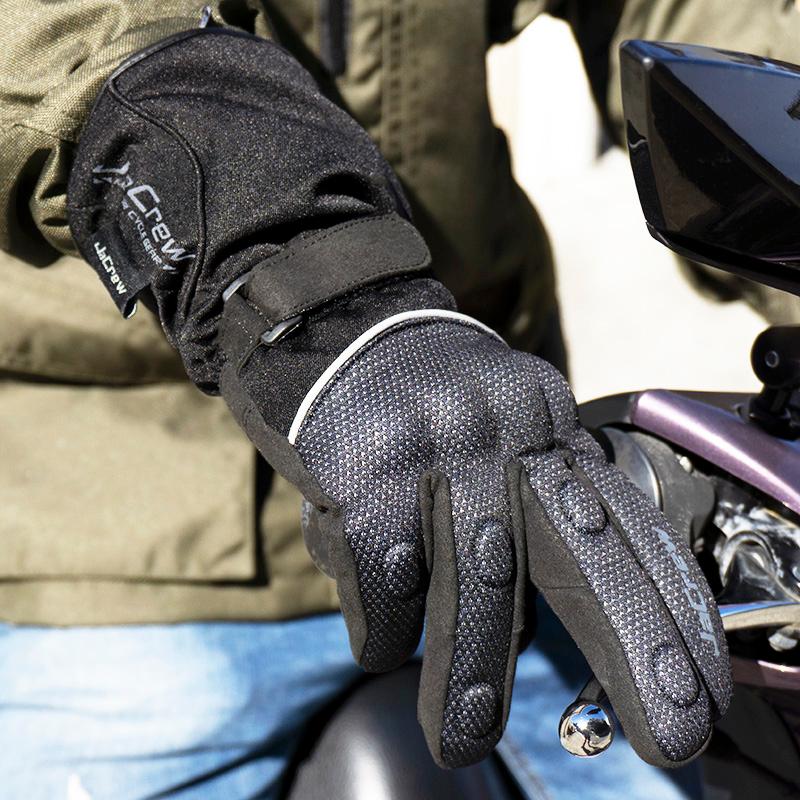 バイク グローブ 冬 手袋 メンズ 5カラー/3サイズ 冬 防寒 防風 防水 プロテクション ウィンターグローブ スマートフォン対応 JaCrew ジェイクルー スクーター | ブランド登録なし | 02