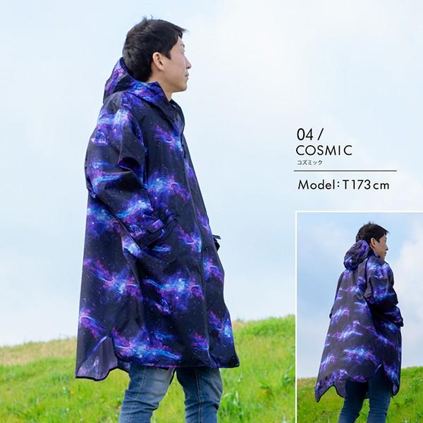 レインポンチョ 自転車 レディース メンズ レインコート KIU 全9柄 FREEサイズ ユニセックス 雨 通勤 通学 アウトドア キャンプ |  | 04