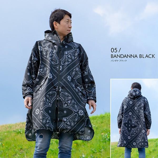 レインポンチョ 自転車 レディース メンズ レインコート KIU 全9柄 FREEサイズ ユニセックス 雨 通勤 通学 アウトドア キャンプ |  | 05