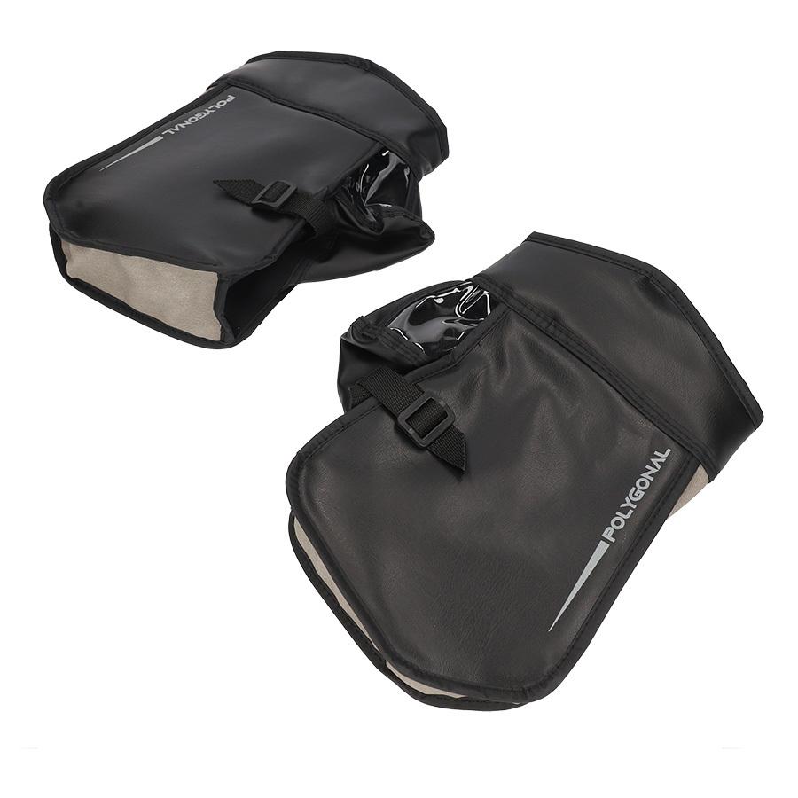 バイク用 防寒 防風 バイクハンドルカバー ブラック リード工業 KS-252 左右セット | リード工業 | 01