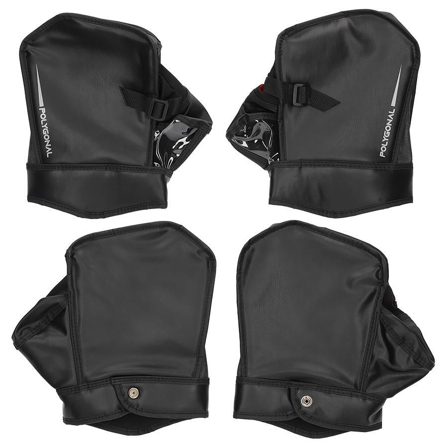 バイク用 防寒 防風 バイクハンドルカバー ブラック リード工業 KS-252 左右セット | リード工業 | 02