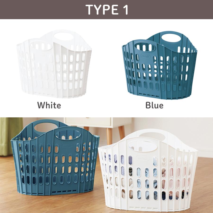 ランドリーバスケット 折りたためる 洗濯かご ランドリーバッグ おしゃれ 持ち運び 防水 折りたたみ コンパクト 収納 seiei | 清水産業 | 14