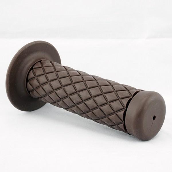 ダイヤモンド ハンドルグリップ 左右セット  全2色 ハンドル径22.2Φハンドル用  非貫通 汎用バイクグリップ | ブランド登録なし | 05