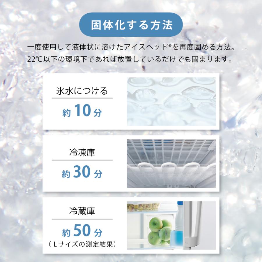 アイスヘッド 帽子用保冷剤 熱中症 暑さ 頭痛 対策グッズ 公式販売
