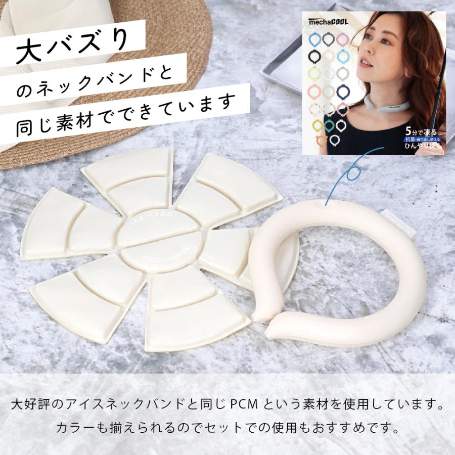 アイスヘッド 帽子用保冷剤 熱中症 暑さ 頭痛 対策グッズ 公式販売