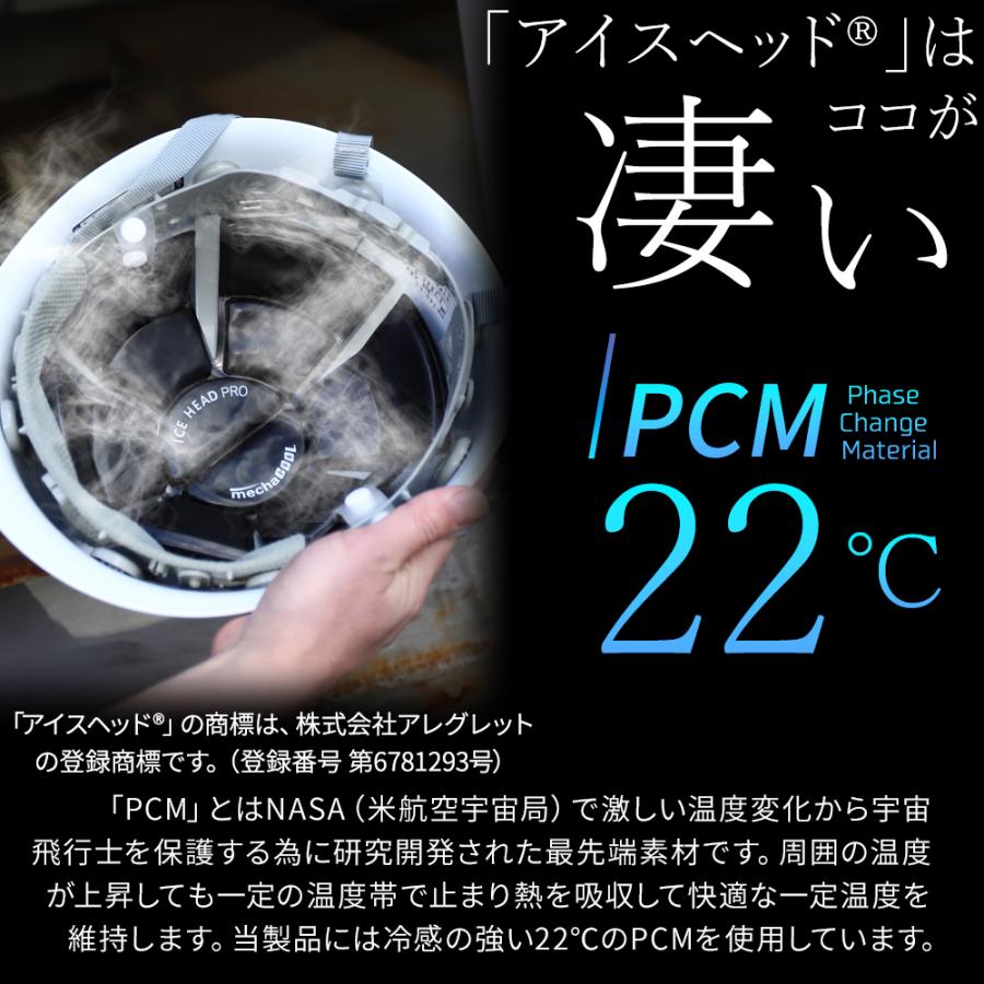 アイスヘッドプロ 帽子用保冷剤 熱中症 暑さ対策グッズ 頭痛 帽子