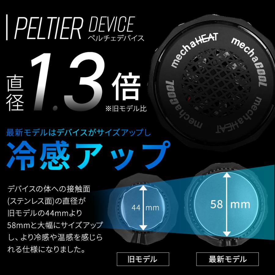 ペルチェベスト用デバイス 専用 めちゃクール ヒート 温冷切り替え