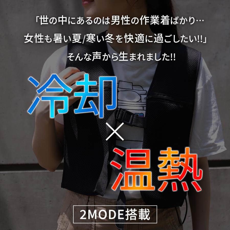 ペルチェベストセット レディース メンズ 熱中症対策グッズ