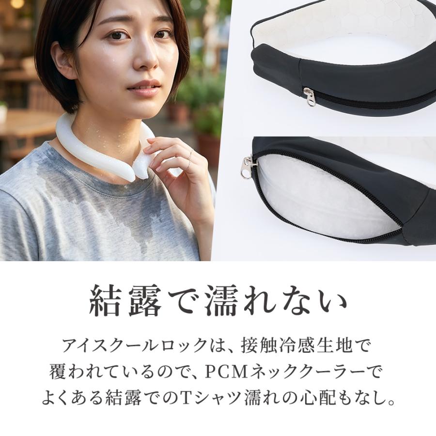 アイスクールロック ネッククーラー 高吸水性ポリマー 保冷剤 クール
