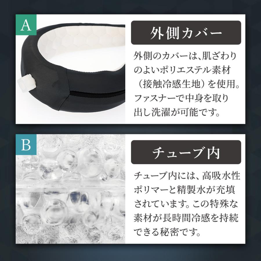 アイスコアクールロック ネッククーラー 高吸水性ポリマー 保冷剤 クールリング 抗菌 暑さ対策 熱中症対策 接触冷感 極冷 めちゃクール (R) グッズ |  | 15