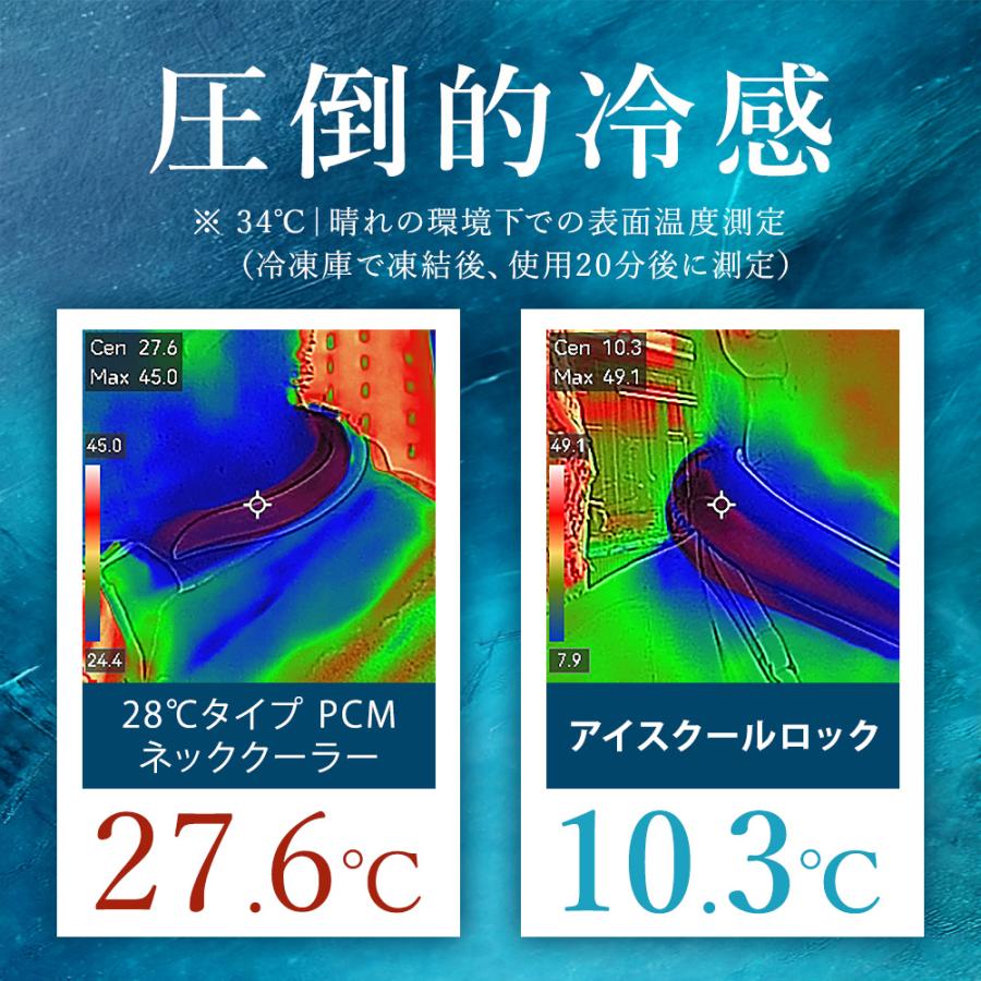 アイスクールロック ネッククーラー 高吸水性ポリマー 保冷剤 クールリング 抗菌 暑さ対策 熱中症対策 接触冷感 極冷 めちゃクール (R) グッズ |  | 04