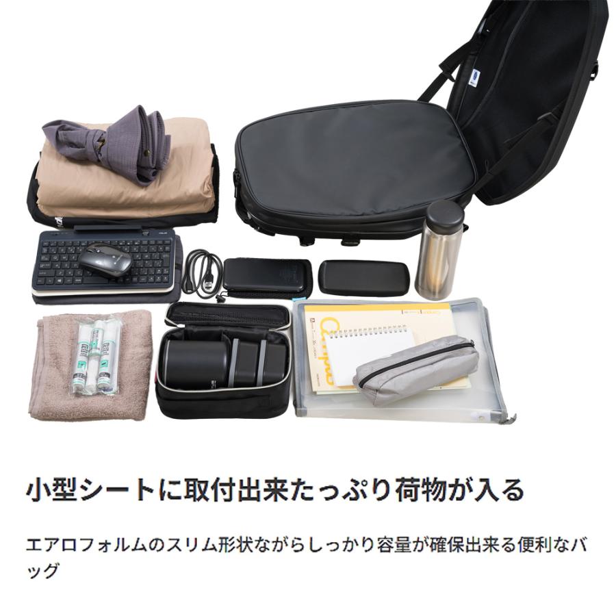 TANAX タナックス MFK-315 エアロフィットシートバッグ ブラック 10+3.5L バイク シートバッグ 防水 SS スーパースポーツ 小型シート対応 | MOTOFIZZ | 04