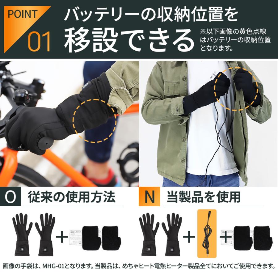 めちゃヒート 延長ケーブル 電熱ヒーター製品専用 コード  MHEXC01/MHEXC02 |  | 04