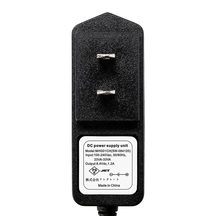 充電器 めちゃヒート リチウムイオンバッテリー PSE認証品  ACアダプター 2口  MHG01CH |  | 02