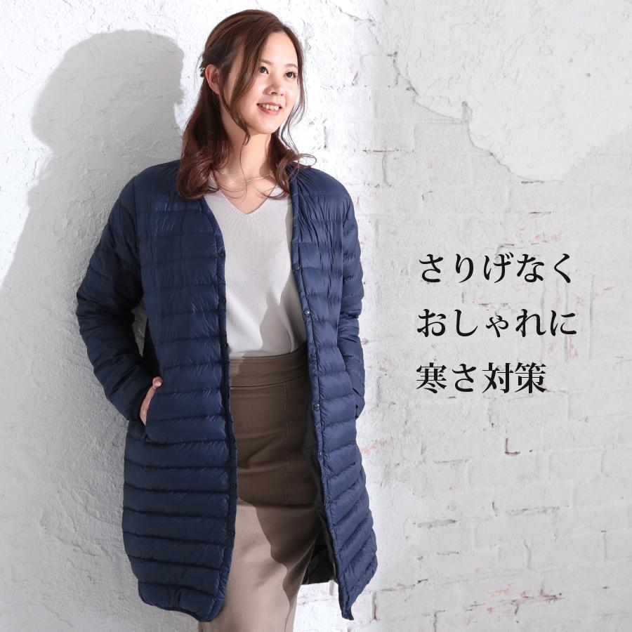 電熱ジャケット 長袖 日本製バッテリー付 レディース ダウン コート 軽量 30代 40代 50代 CS |  | 05