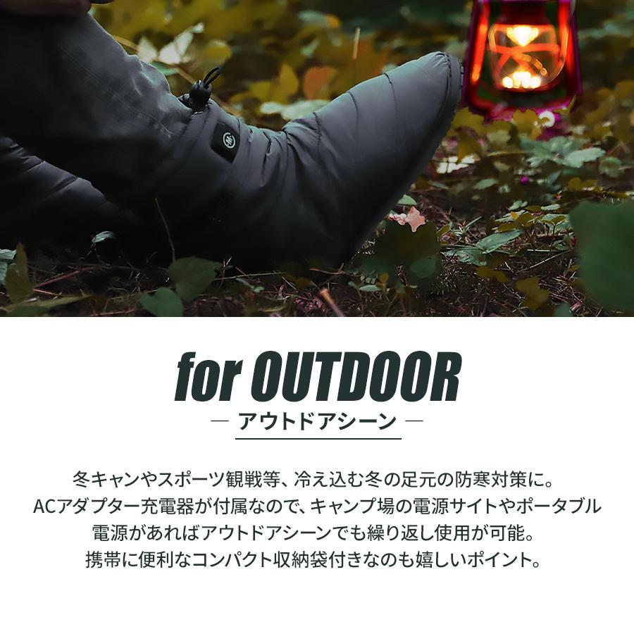 電熱靴 シューズ 足温器 スリッパ ヒーター 足元 ルーム  手洗い 男女兼用 日本製バッテリー付 |  | 06