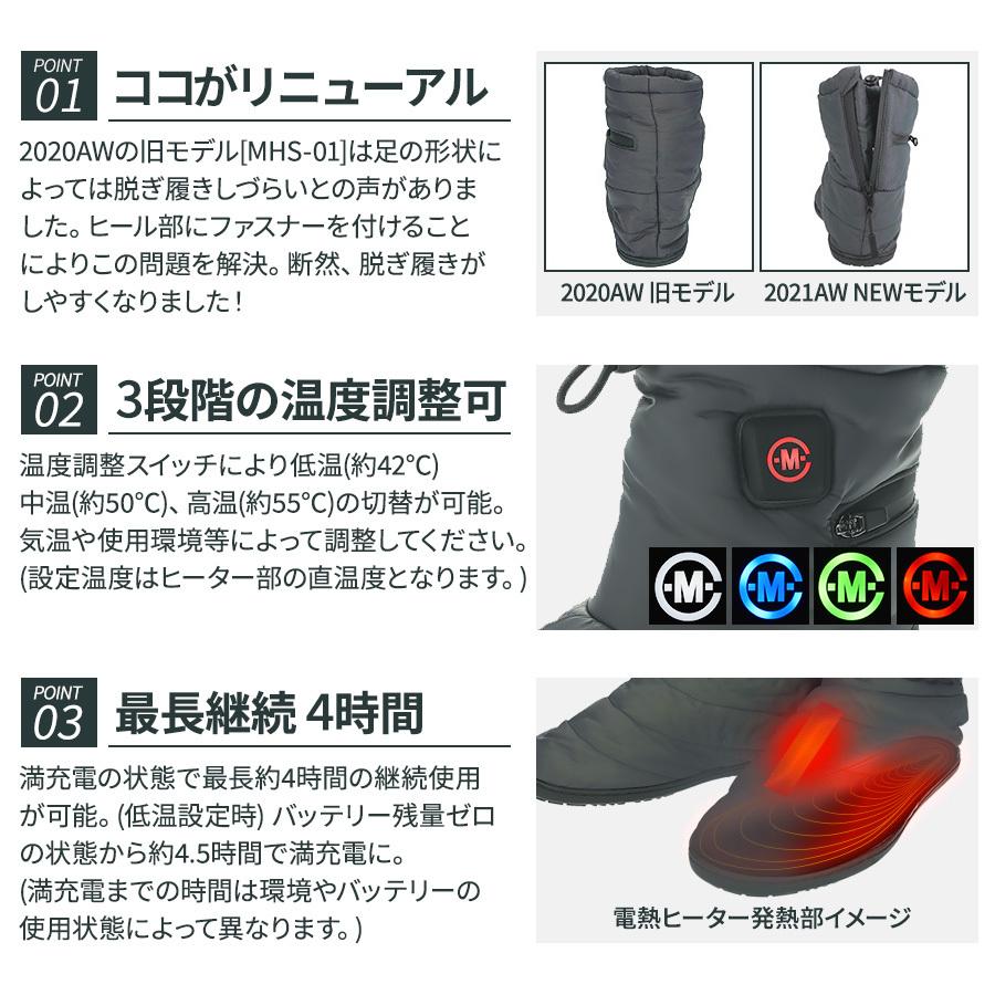 電熱靴 シューズ 足温器 スリッパ ヒーター 足元 ルーム  手洗い 男女兼用 日本製バッテリー付 |  | 12