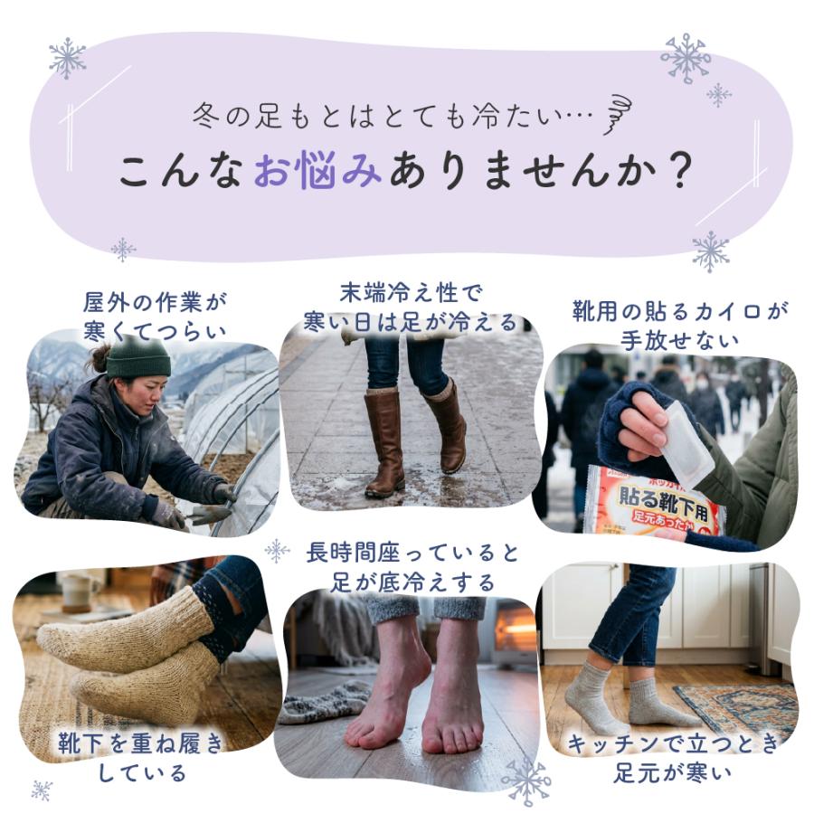 電熱ソックス 充電式 靴下 ヒーターソックス めちゃヒート(R) 足冷え対策 防寒ソックス 冬用 レディース メンズ 室内 屋外 3段階温度調節 バイク |  | 04