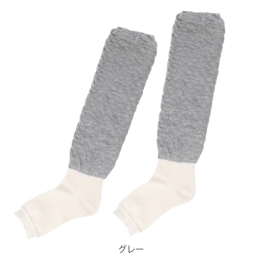 レッグウォーマー レディース シルク 冷え予防 温活 就寝時 女性用 日本製 眠プラス ロングタイプ 抗菌 防臭 |  | 05