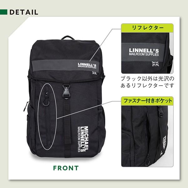 ビッグバックパック マイケルリンネル  MICHAEL LINNELL'S 30L メンズ レディース 男女兼用 全10色 A4 収納力 通勤 通学 |  | 04