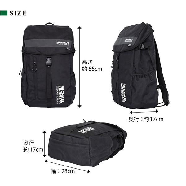 ビッグバックパック マイケルリンネル  MICHAEL LINNELL'S 30L メンズ レディース 男女兼用 全10色 A4 収納力 通勤 通学 |  | 09