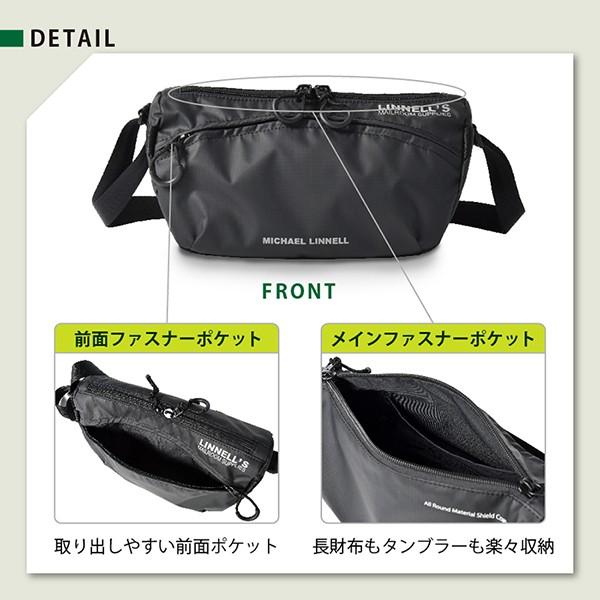 ショルダーバッグ 4L 男女兼用 正規品取扱店 MICHAEL LINNELL'S/マイケルリンネル アウトドア キャンプ スポーツ 通勤 通学 |  | 03