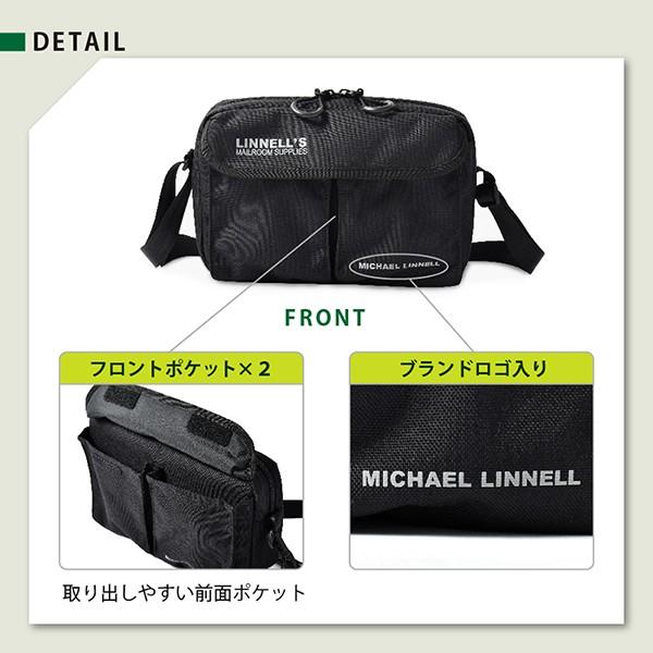 ショルダーバッグ レディース メンズ  ギフト マイケルリンネル ミニ 4L 男女兼用 アウトドア キャンプ スポーツ |  | 03