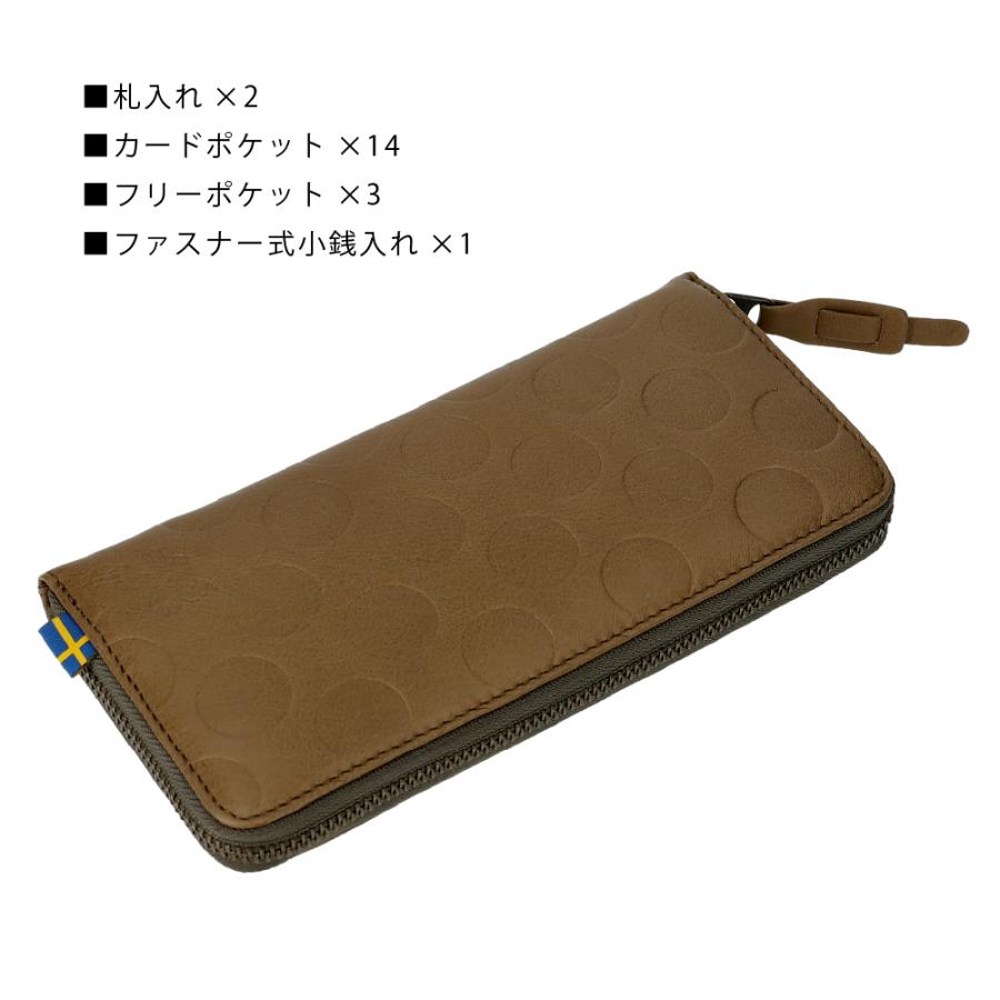 長財布 レディース 牛革 本革 ブランド moz モズ 大容量 小銭入れ サイフ 北欧 | moz | 09