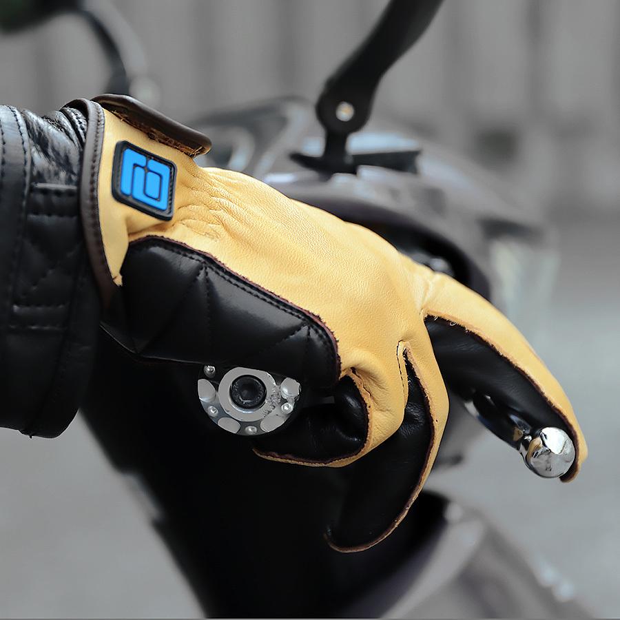 革手袋 バイク グローブ メンズ レディース 牛革 本革 レザーグローブ スマホ対抗 裏地なし ショート リード工業 男性 女性 黒 茶色 キャメル |  | 09