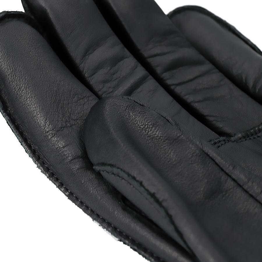 革手袋 バイク グローブ メンズ レディース 牛革 本革 レザーグローブ スマホ対抗 裏地なし ショート リード工業 男性 女性 黒 茶色 キャメル |  | 10